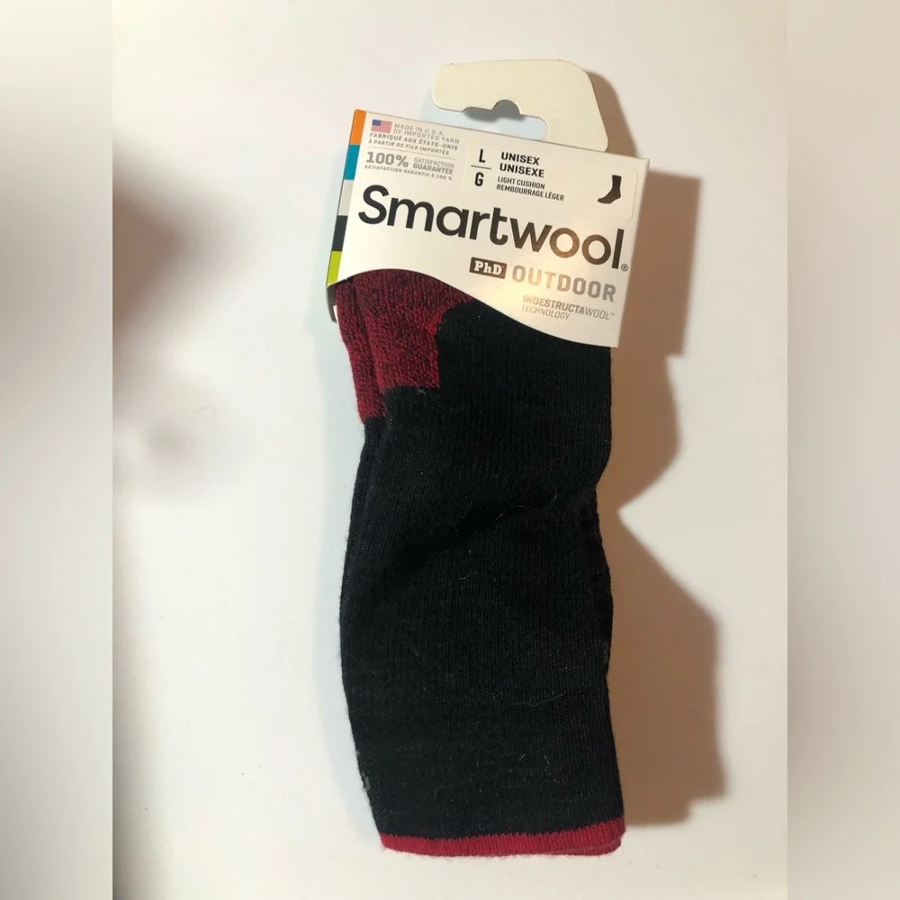 Smartwool PHD crew socks, Size Large
